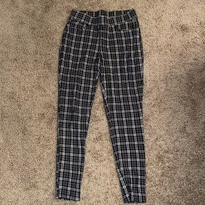 Seven7 Plaid Leggings